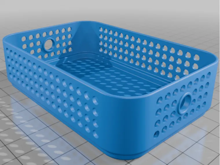 Low Filament Stackable Crate