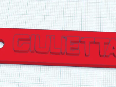 Juliet keychain