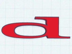 lowercase d