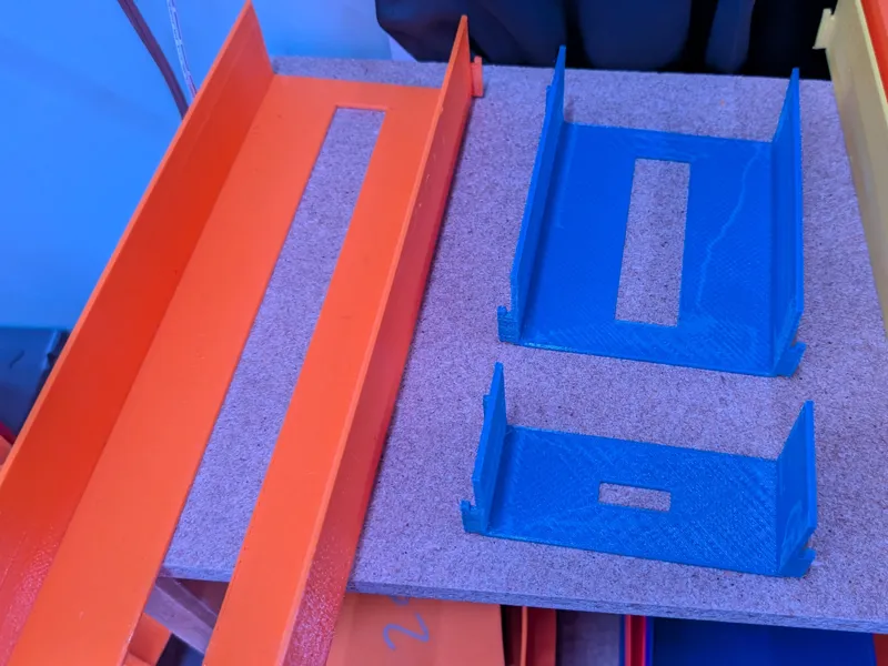 Mini4wd Single Lane Straight track pack