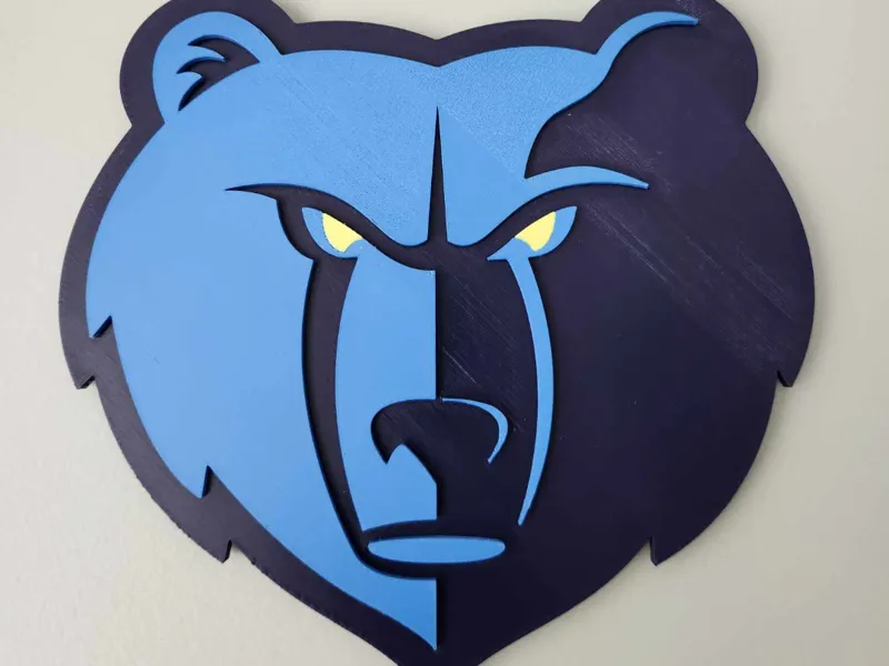 Memphis Grizzlies NBA Wall Plaque