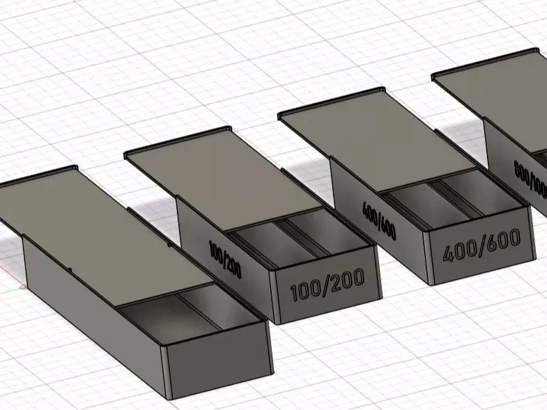 Boxen für Wicked Edge Schleifsystem