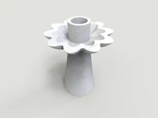 Flower Taper Candle Holder