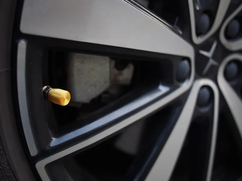 Polestar极星金色气门嘴套