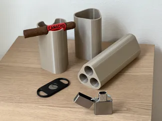Robust Cigar Case – Triple Toro/Gordo Capacity