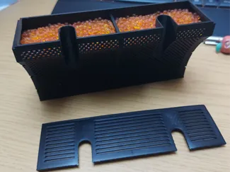 Desiccant container for Creality Space Pi Plus