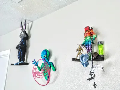 Wall shelf  (base para pared) 