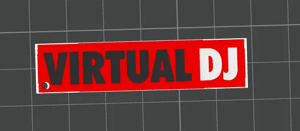 VirtualDJ Keychain