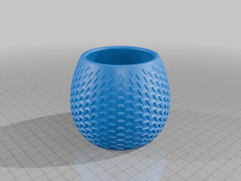 corrugated pottery