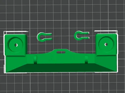 RC jeep mighty fc bumper