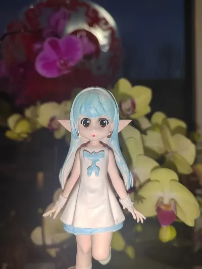Adorable Pixie Figurine by 煤球 - MakerWorld