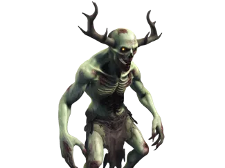 Horned Undead Wendigo