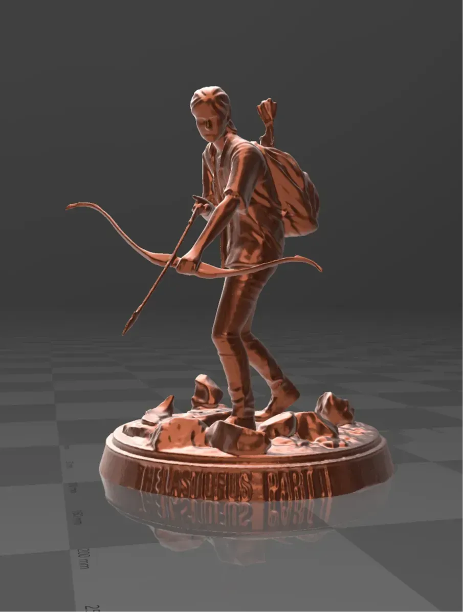 The Last of Us Part II Ellie - Free 3D Print Model - MakerWorld