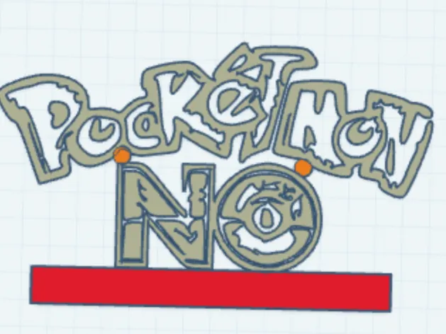 No Pocket Monster Logo 20250222