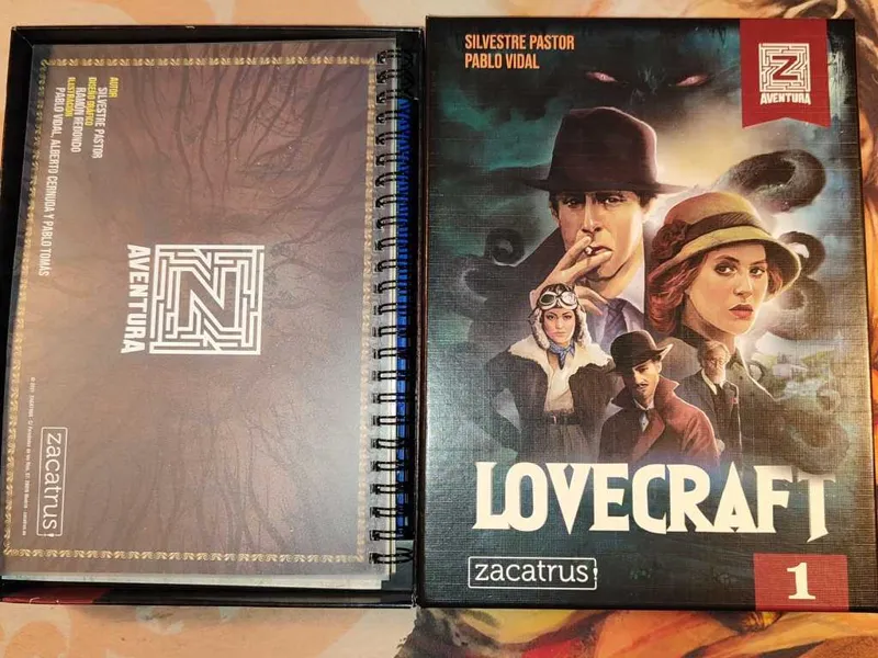Inserto Aventura Z vol1 Lovecraft
