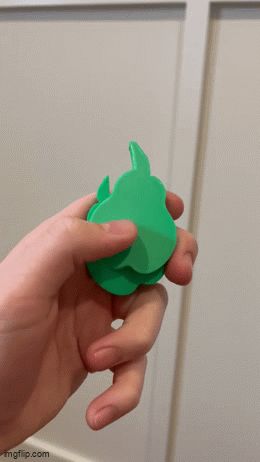 Magnetic Pear Fidget