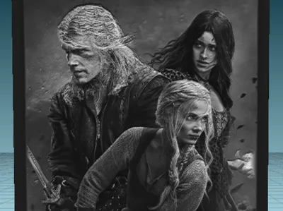 The Witcher poster netfilx