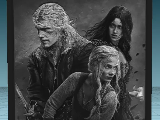 The Witcher poster netfilx