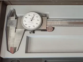 Gridfinity 12in Caliper holder
