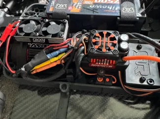 arrma infraction 3s 130a spectrum esc mount