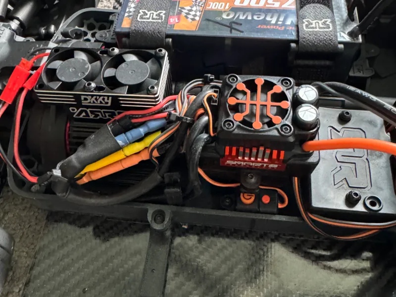 arrma infraction 3s 130a spectrum esc mount