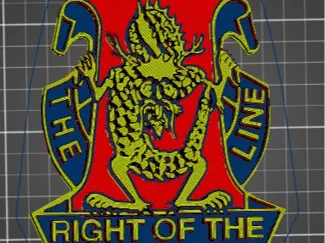 14th infantry regiment 'Golden Dragons'