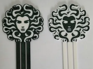 Medusa Bookmark Multi-Colored