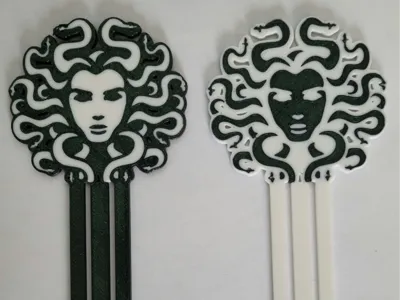Medusa Bookmark Multi-Colored