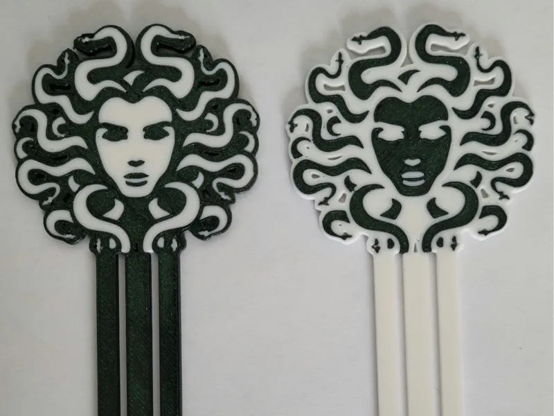 Medusa Bookmark Multi-Colored