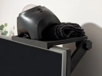 Over the TV Shelf - with lipped edge