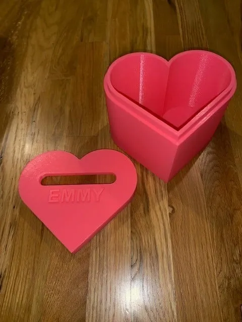 Heart Shaped Valentine's Box
