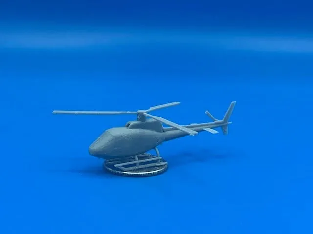 Helicopter AS350 N Scale