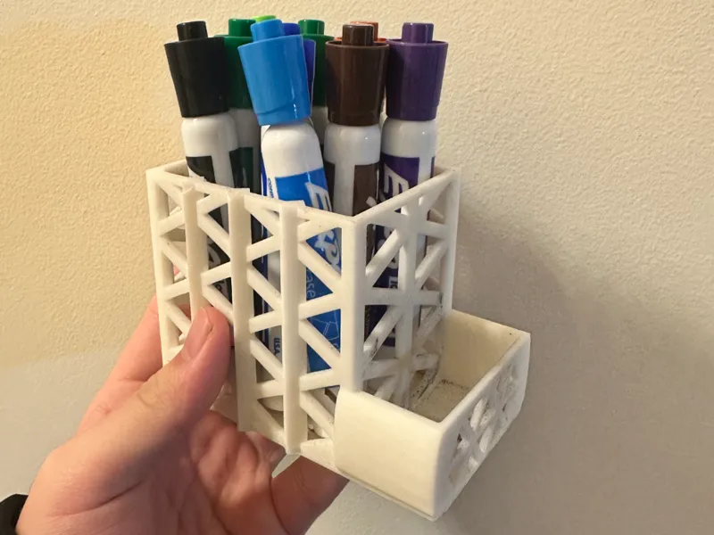 Expo Dry Erase Marker Holder with Eraser Slot