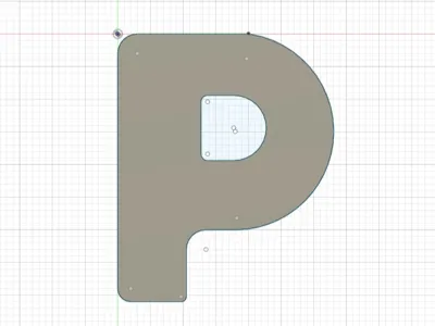P Alphabet Letter