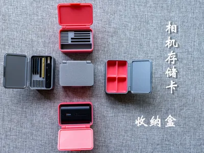Camera Memory Card Storage Box