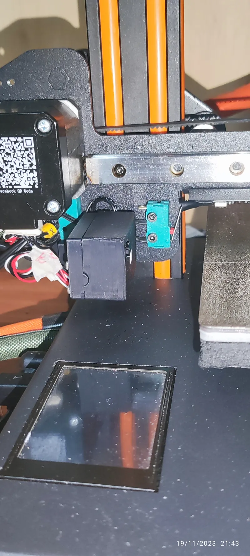 Camera suport x axis kp3s