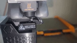 Clean the heat nozzle