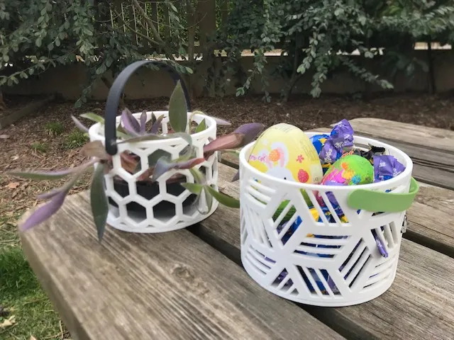 Flower pot or Easteregg basket