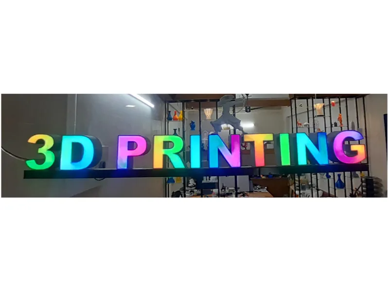 "3D PRINTING" Light Board