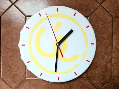 Ceres bottle cap shape wall clock