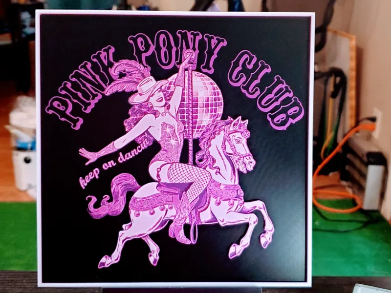 Hueforge Pink Pony Club