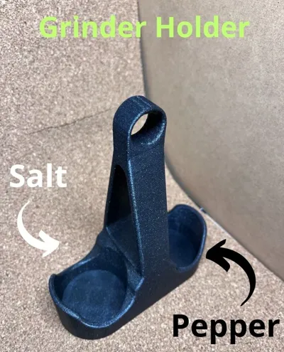 Salt and Pepper Grinder Holder