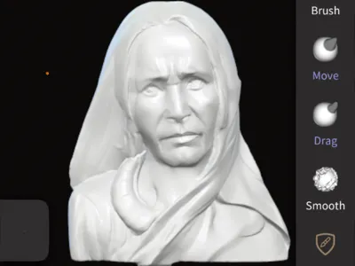 Indian tribal lady
