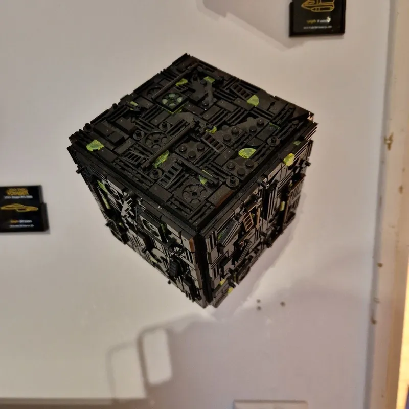 Bluebrixx Star Trek Borg-Kubus Wall Mount