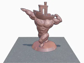 Muscular Benchy