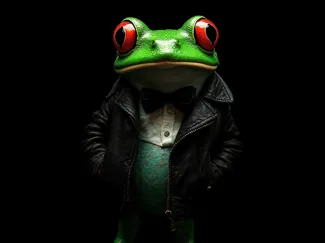Human like frog