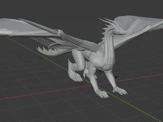 Dragao ultra detalhado