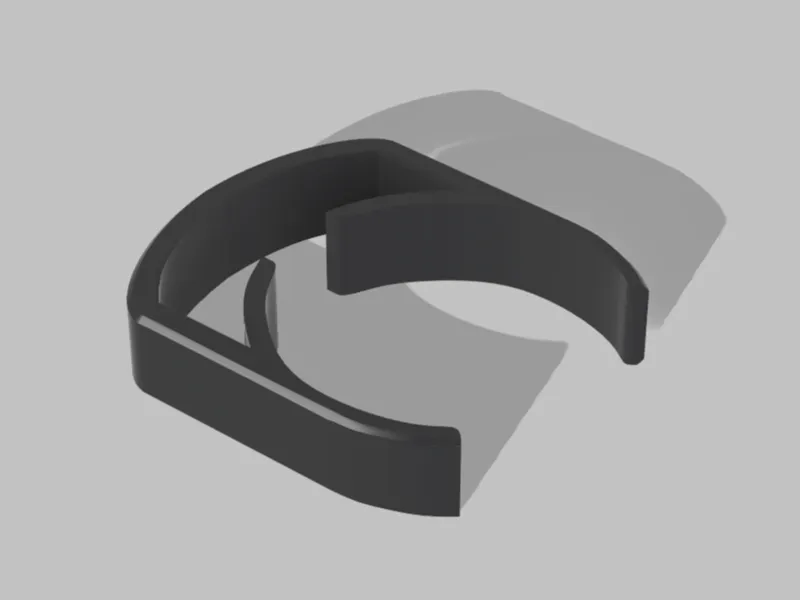 Durable Monitorstand Cableclip