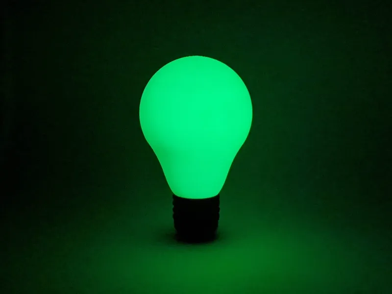 Light bulb (glow in the dark)
