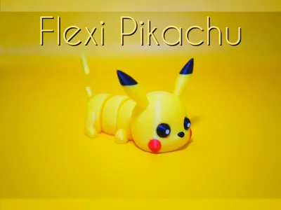 Flexi Pikachu - No Supports -